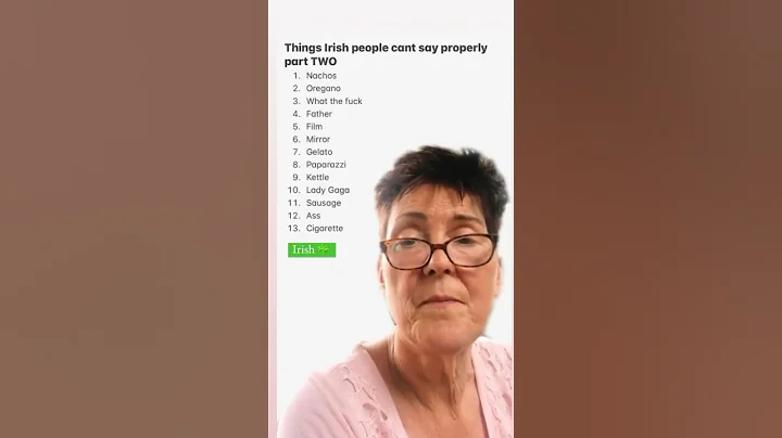 Things irish people can’t say properly 😂☘️😂 #ireland #irish #irishacceng TT: Siobhanmccrae1 😂