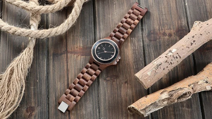 2 Minutes with Zeiger Rose Gold Walnut Wood Watch