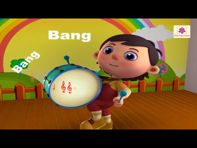 My Band Song |  | 3D English Nursery Rhyme for Children | Periwinkle | Rhyme #25 class=