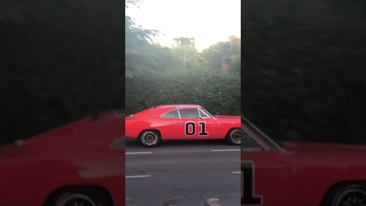 The General Says Hi Car Generallee Dodgecharger