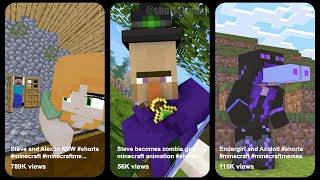 Best ot Shortermine - Minecraft Shorts Animation #1 #shorts #minecraft #minecraftmemes