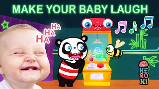 😂 Make Baby Laugh with Goofy Panda & Beebee's Magic Machine | Neroni Kids