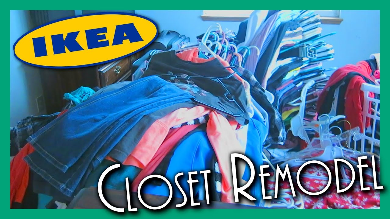 HOW TO BUILD IKEA WALK IN CLOSET - DIY HOME REMODEL - YouTube