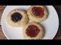 How To Make Colorful Christmas Thumbprint Cookies - Recipe