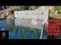 14,000 GALLON KOI POND BUILD PT3!!! KOI TO GO IN!!!