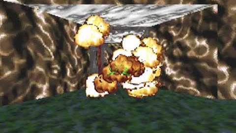 Descent II Vertigo, Level 16, insane difficulty, cold start, no death, full rescue, 200HP at exit.