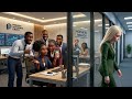 They Humiliated This Albino Lady Every Day at Work|Then the CEO Introduced Her as His Fiancée#folk