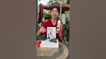 Tông đơ cắt tóc Kemei Km 809A cắt nhanh, gọn, chuyên nghiệp như ngoài tiện. #gntek #gntek_vietnam.