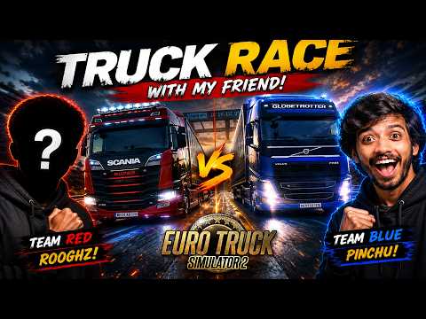 Absolute Chaos in Europe! Indians Driving Trucks | Euro Truck Simulator 2(Multiplayer)