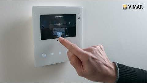 Tab 5S Up connected video door phone. Installation and configuration