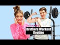 Trying My Brother's WORKOUT Routine Challenge!! rip to me