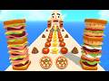 Sandwich Runner - All Levels Walkthrough Android/iOS New Update EP 311