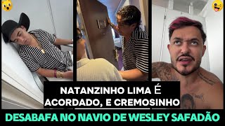 Tirulipa E Marcelinho Acorda Natanzinho Lima E Cremosinho Reclama Da Falta De Sorte No Navio