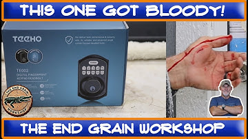 How to install a keyless deadbolt - The End Grain Workshop