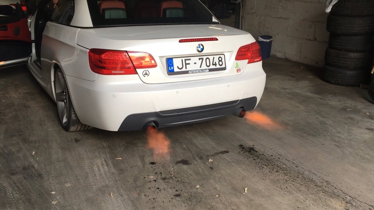 BMW 335i N54 ANTILAG JB4 MHD - YouTube