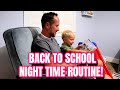 Real life back to school night time routine for family of 7! | Meet the Millers Family Vlogs