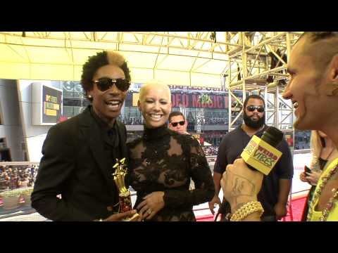 RiFF RaFF & Wiz Khalifa & Amber Rose at MTV VMA| Weird Vibes Ep12