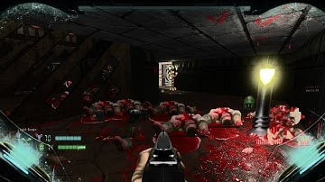 Beautiful Doom | HD Textures & Visual and Sound effects, Upscale, Parallax, Weather | Walkthrough #1