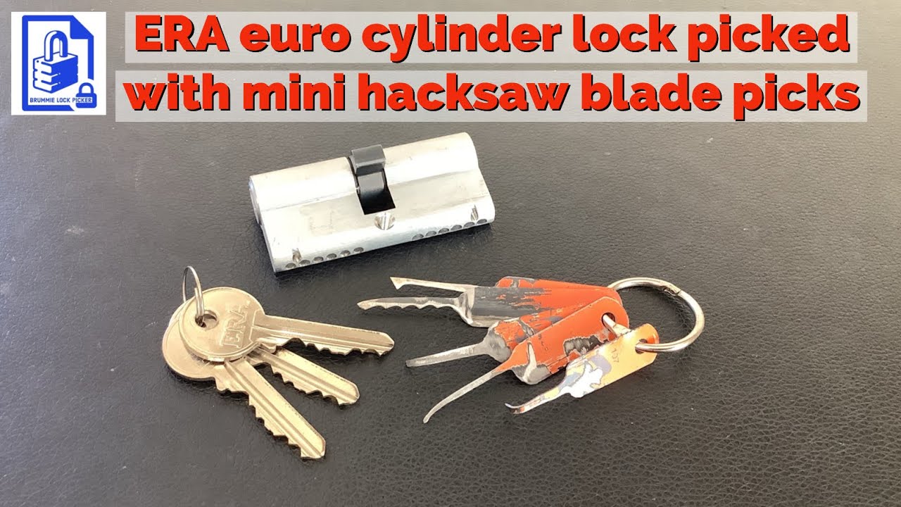 Hacksaw Blade Lock Pick