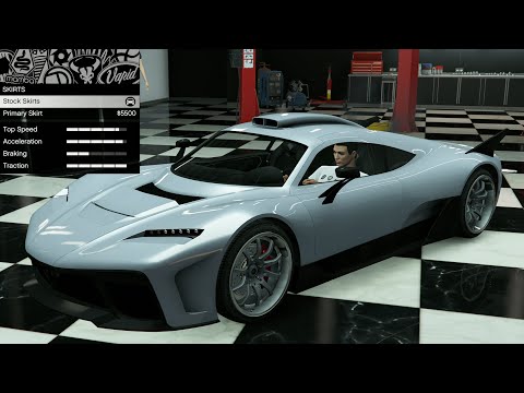 GTA 5 - Past DLC Vehicle Customization - Benefactor Krieger (Mercedes-AMG One)