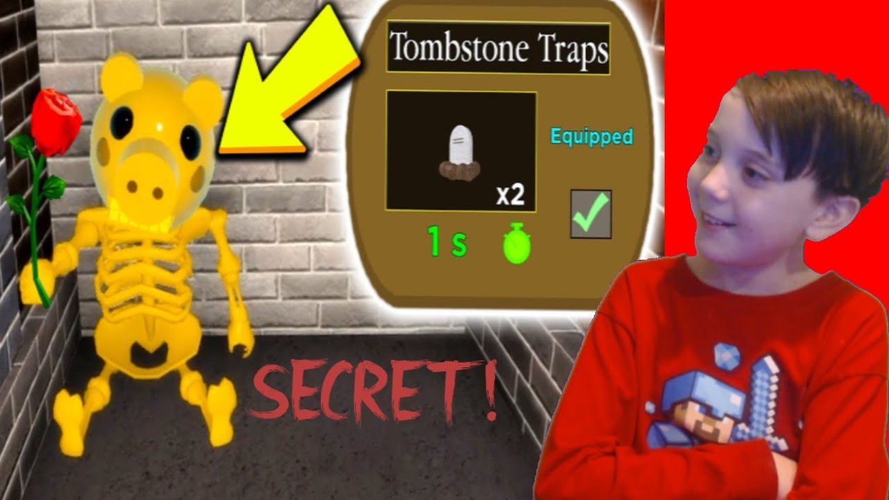 ROBLOX PIGGY HALLOWEEN SECRET TRAP! - Savage Dude
