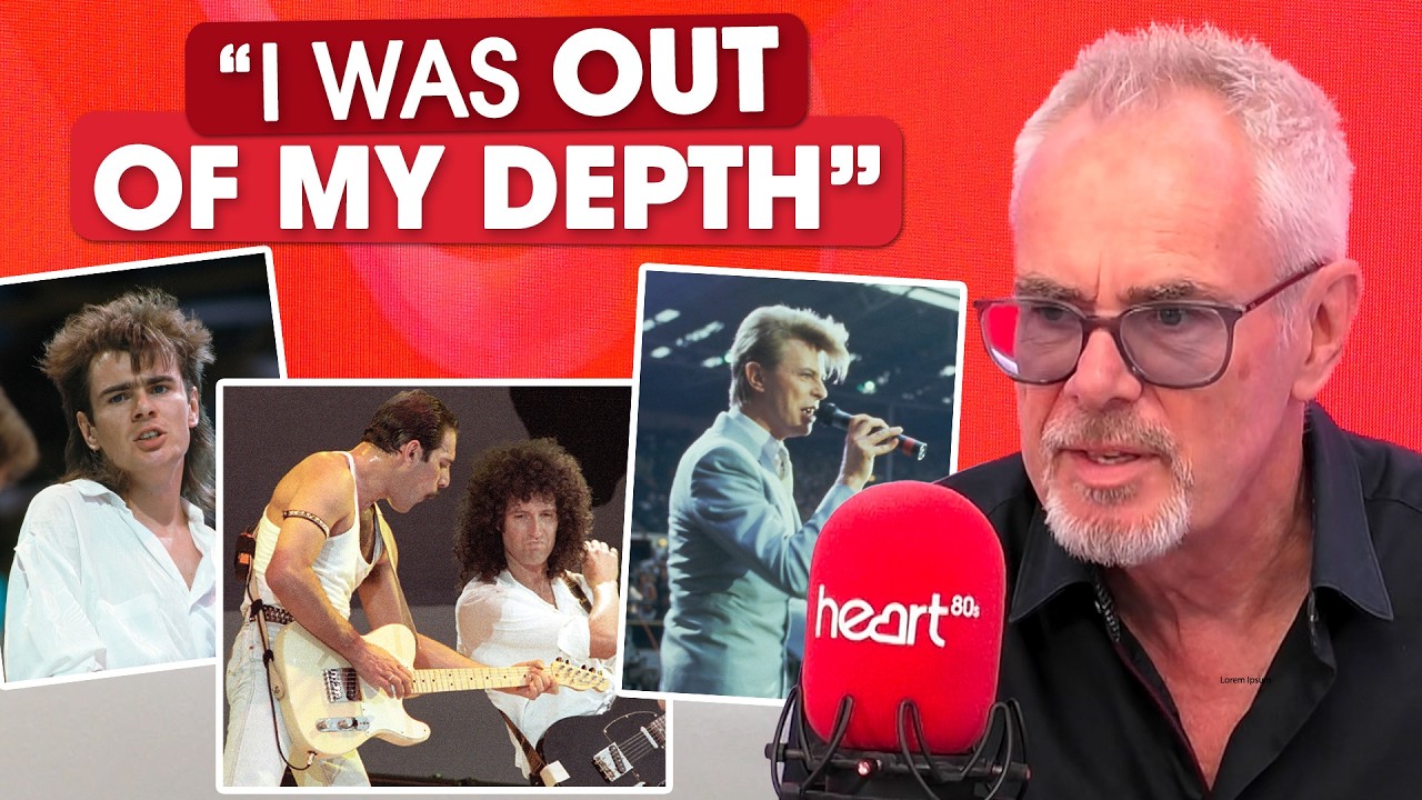 Nik Kershaw admits he was terrified playing Live Aid alongside Queen and Bowie