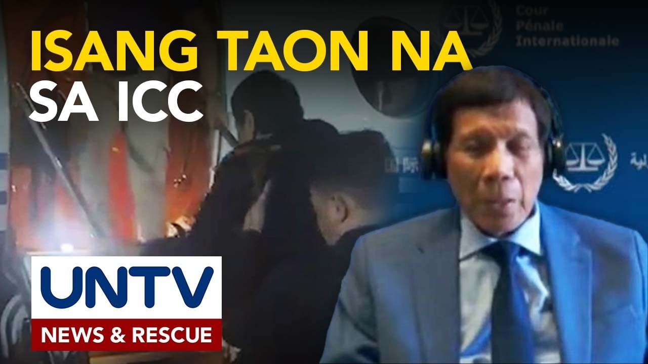 Balik-tanaw: Isang taon matapos ang pag-aresto kay dating Pangulong Rodrigo Duterte