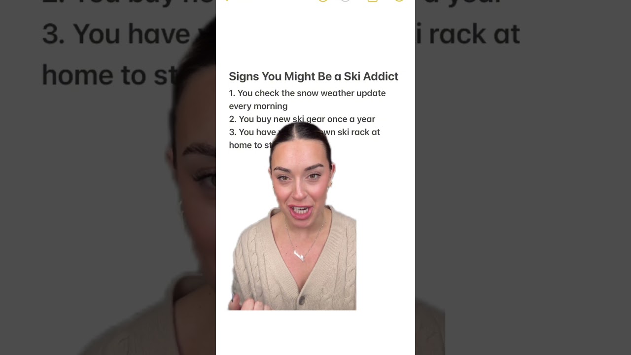 🎿 3 Signs You’re a Total Ski Addict (And It’s Okay) 😎