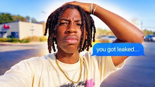 I GOT LEAKED…**it’s over**