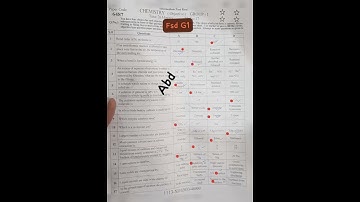 11thClass Chemistry Paper Faislabad Board 2024 group 1 Morning Time solved McQ