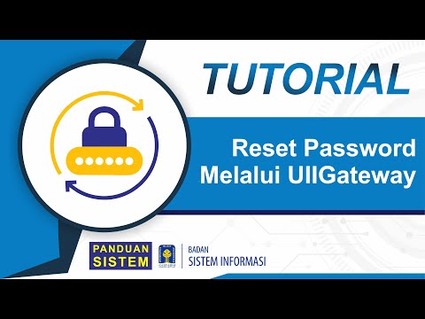 Panduan Reset Password melalui UIIGateway