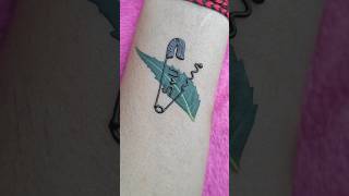 S❣️U Letter Name Mehndi Tattoo ♥️ #mehndi #mehndiartssaroj #viralshorts #youtubeshorts #henna