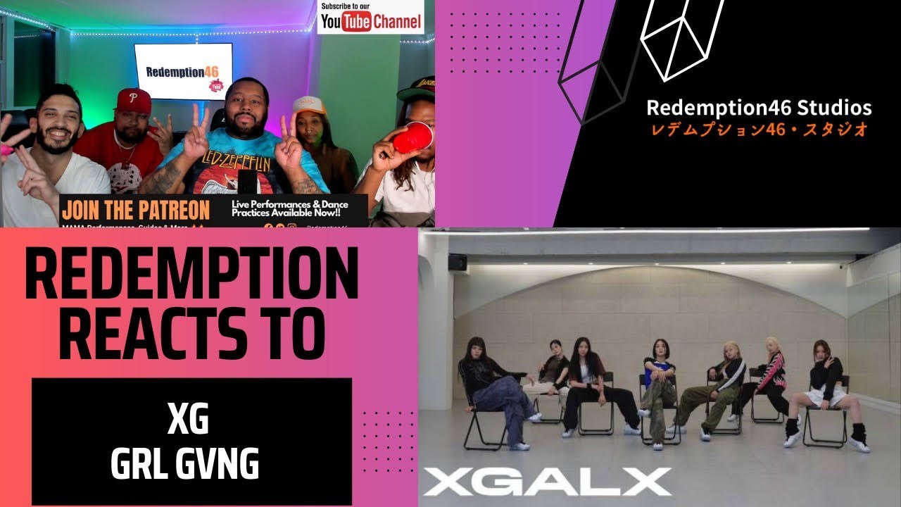 XG - GRL GVNG (Dance Practice) (Redemption Reacts)