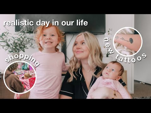 Day In my Life | new tattoos, shopping, cleaning.. etc