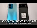 Iqoo Z6 Lite Vs Poco M5 Comparison and Review
