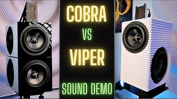 These Speakers Defy Physics… Cobra vs Viper Sound Demo!