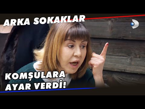 Nazike, Komşulara Ayar Verdi! - Arka Sokaklar 584. Bölüm @arkasokaklaryeni