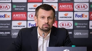 «Зенит» — «Фенербахче»: предматчевая пресс-конференция Сергея Семака и Сердара Азмуна «Зенит» — «Фенербахче»: предматчевая пресс-конференция Сергея Семака и Сердара Азмуна