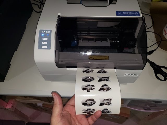 Print and Cut Sticker Printer: Introducing the iColor 250 Sticker Machine  (MAC and PC) - Silhouette School