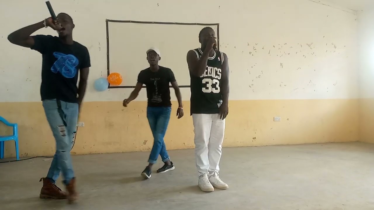 the rebels( watengwa)on stage @ Magongo talent event