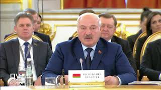 Лукашенко Поздравил Путина С Первым Крупным Международным Совещанием После Вступления В Должность