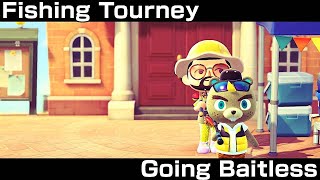 FISHING TOURNEY: Going (Click) Baitless | Animal Crossing: New Horizons