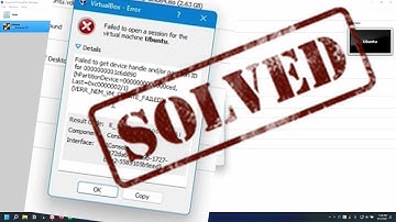 VirtualBox VM not starting, here is how to fix it