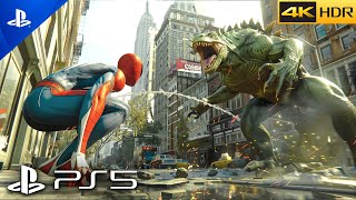 (PS5) THE AMAZING SPIDER-MAN vs Lizard Fight | Realistic ULTRA Graphics Gameplay [4K 60FPS HDR]