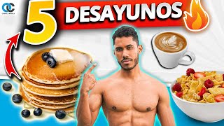 5 DESAYUNOS saludables para AUMENTAR MASA MUSCULAR screenshot 3