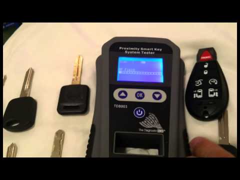 Keyless Entry Remote Transponder, Proximity tester