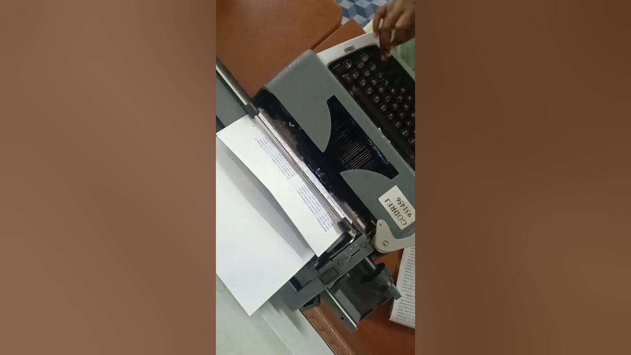 Day 83 typewriting practice youtube