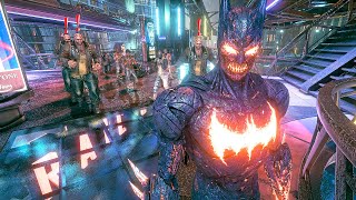 This is what Perfect Freeflow combat Looks like in Arkham Knight