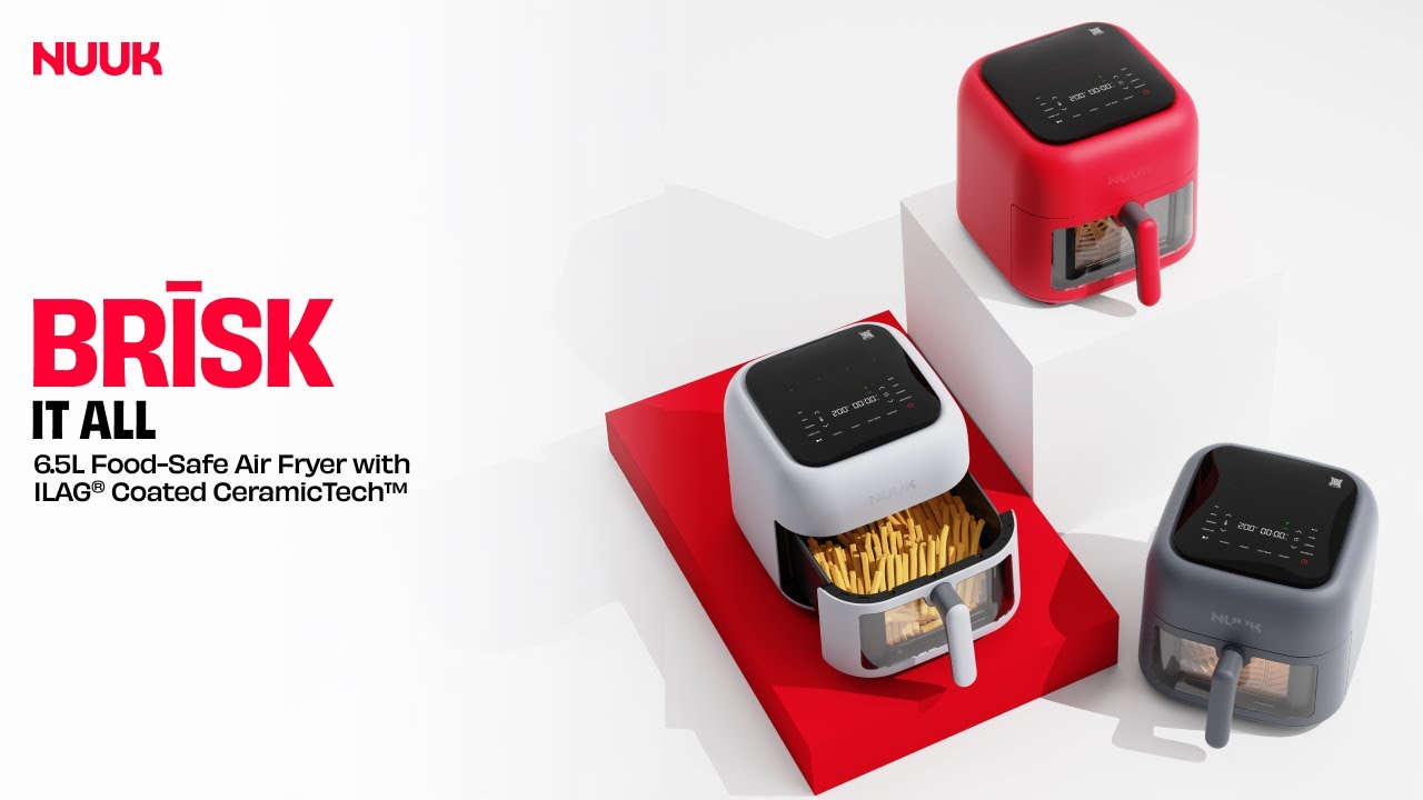 How to use BRĪSK | India's first FOOD-SAFE AIR FRYER WITH ILAG®️ COATED CERAMICTECH™️