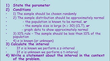 Inference about means Part 1